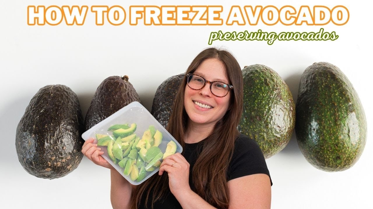 How to Freeze Avocados - YouTube