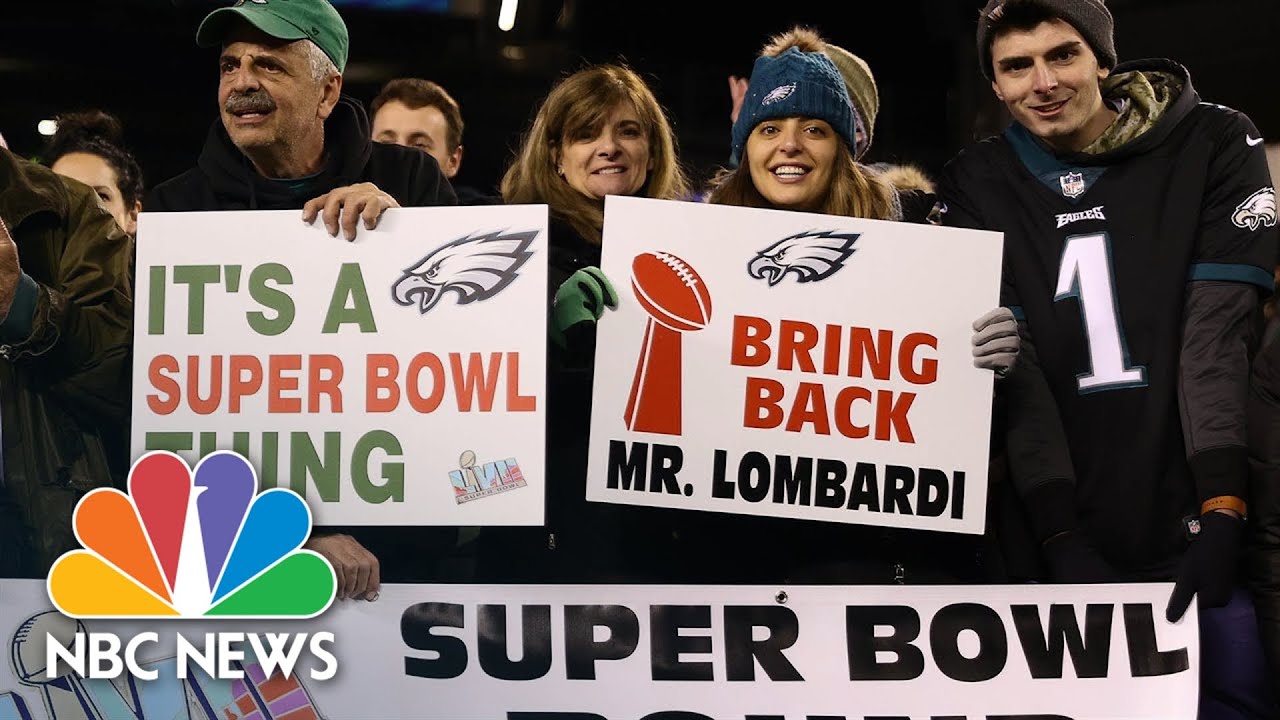 Eagles fans celebrate NFC Championship win over 49ers Eagles fans celebrate NFC Championship win over 49ers