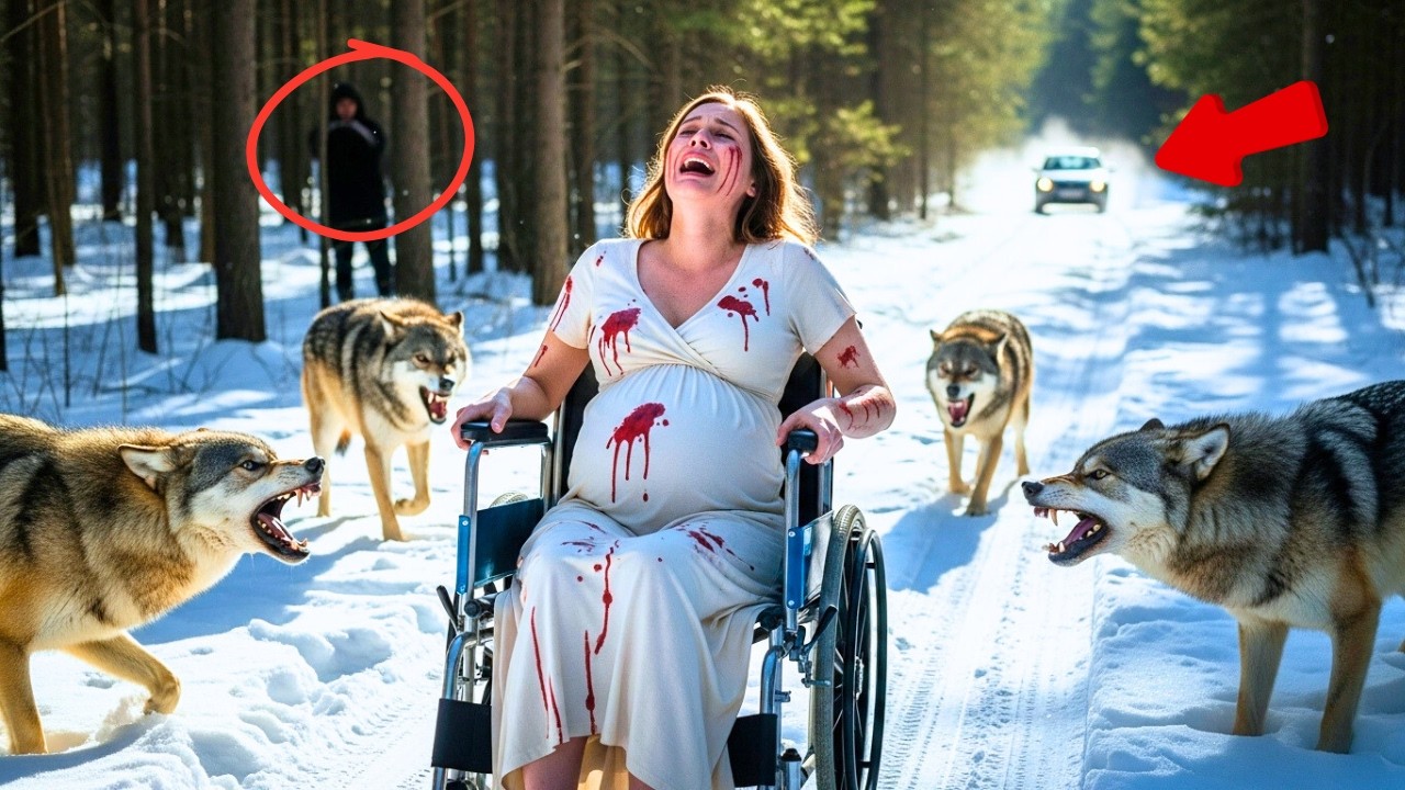 Husband Abandons Disabled Pregnant Wife in the Woods — But Someone Was Watching