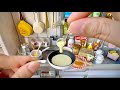 Rement mini kitchen  mini pancake  cappuccino  toy food cooking  toy food miniatures asmr