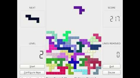 Group 4 - Tetris Demo
