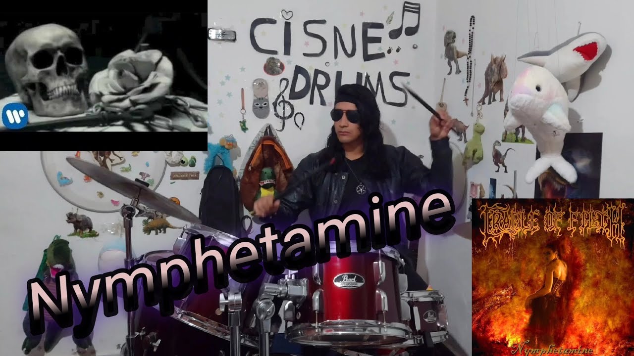 Nymphetamine Fix Cradle Of Filth (Drum Cover) YouTube