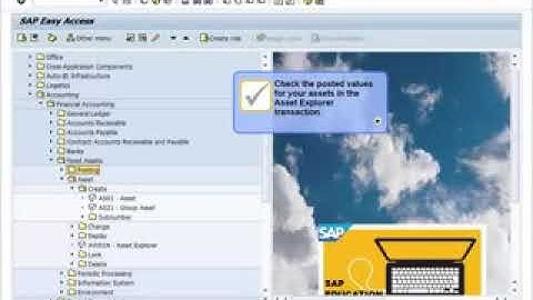 SAP S 4HANA FI AA   Asset accounting