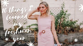 10 Things I Learned My Freshman Year || Kent State University