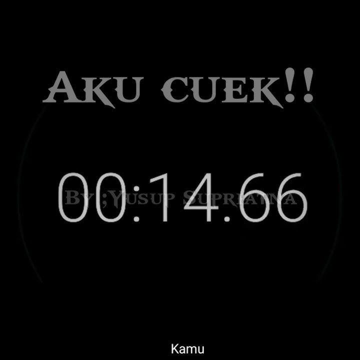 Aku Cuek @Bangbill_ctrr