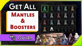 How to farm all mantles and boosters | MHW [PC]