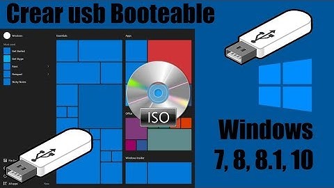Como crear una USB booteable | Windows 10, 8.1, 7 | Modo BIOS y UEFI