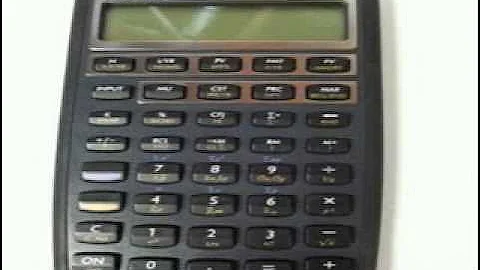 HPÂ® 10bII Financial Calculator 12-Digit LCD