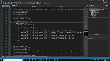 OpenGL   Using glMultiDrawArrays with Triangle Strips   How and Why   Visual Studio 2017