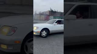 LATINA MAMI DOES DONUTS IN LS400