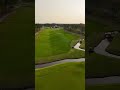 From Our Travels: Early Aerial Rise Over the Par Four 1st on the Open Nine at World Tour