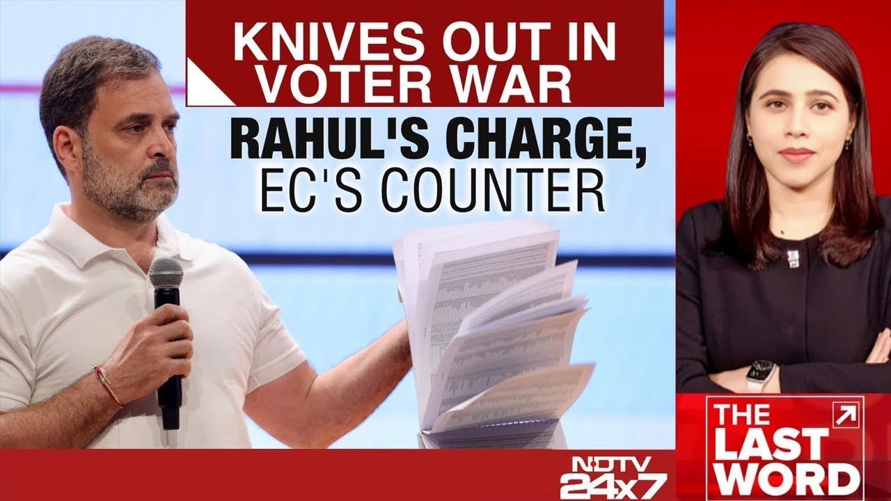 Rahul Gandhi News | Rahul Gandhi's Charge, Election Commission's Counter: Knives Out In Voter War