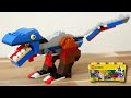 Building LEGO dinosaur, using Classic 10696 (Tyrannosaurus, T-Rex)