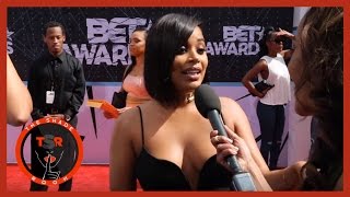 Lauren London Steps Into The Shade Room & Claps Back At Us!! Bet Awards 2015!