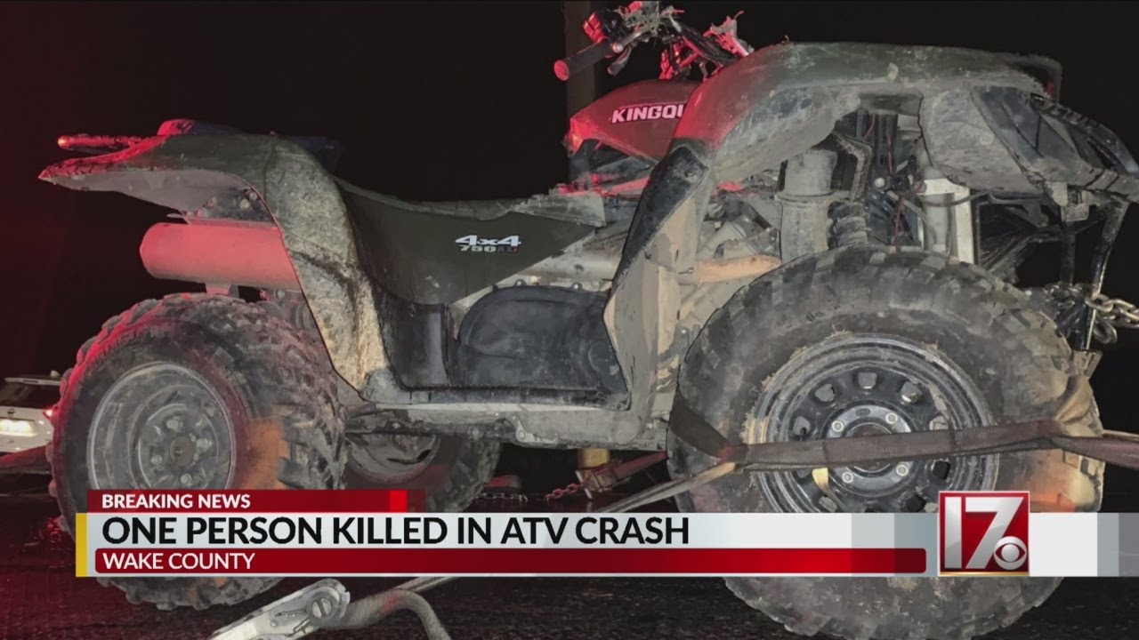 1 dead in ATV crash in southern Wake County, officials say YouTube