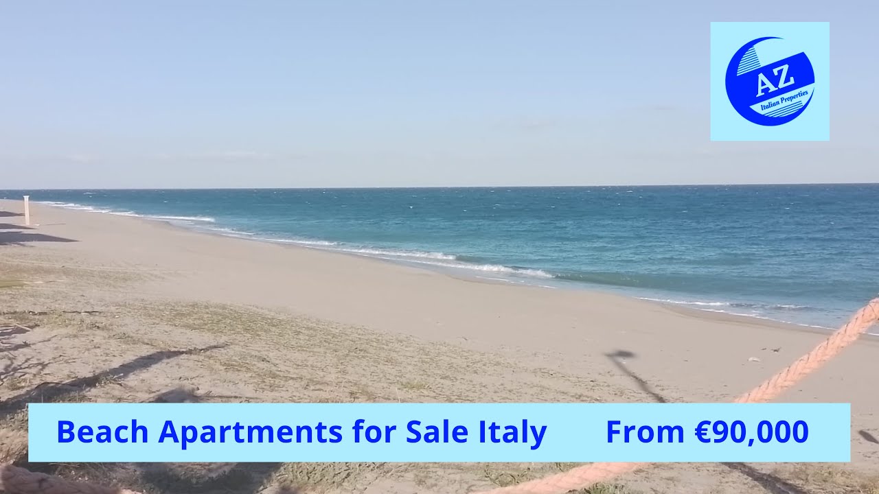 Beach Apartments for Sale Calabria Italy From €90,000 YouTube