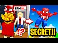 My Roommate is SECRETLY SPIDERMAN in Roblox Brookhaven RP!!