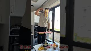 2 Metre Uzayan Mıhlama! Birinci süt markasının mıhlamasını A•101 'de satılıyor. reklam #shorts