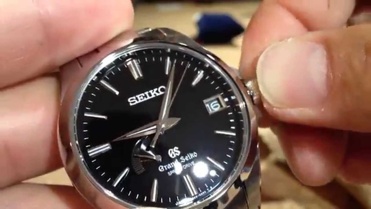 Grand Seiko Power Reserve Spring Drive 【京都屋】 - YouTube