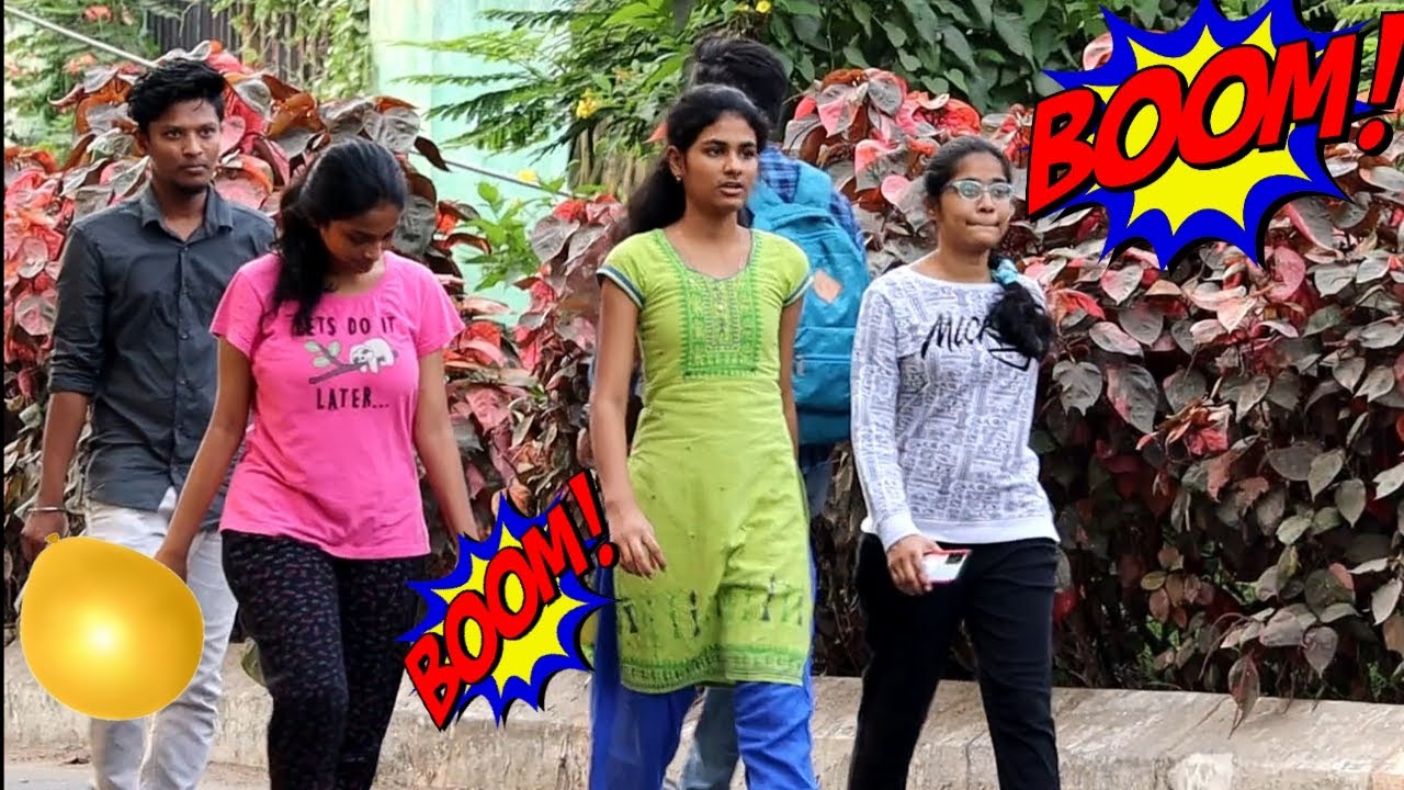 Balloon🎈prank with SRM collage students | Madras 360 