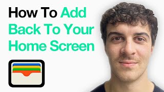 How To Add Apple Wallet Back To Your Iphone Home Screen (Full 2025 Guide)