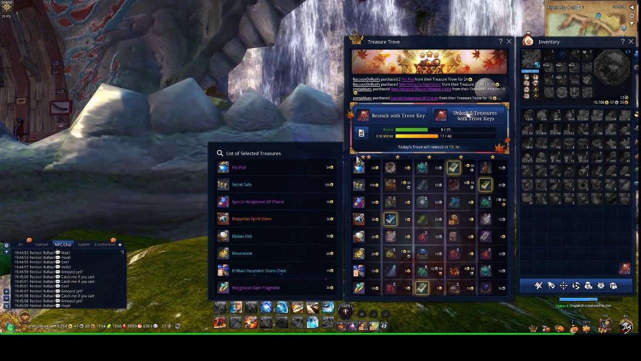 Blade&Soul: x217 Bountiful Harvest Treasure Trove Keys