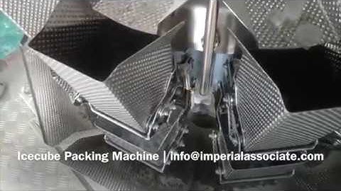 Multihead Packaging Machines for Ice cubes