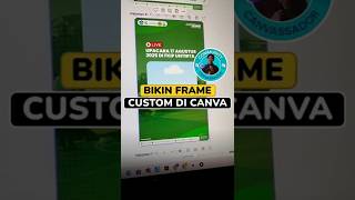 Bikin Frame Custom di Canva