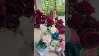 Tropical Rose Flower 5 Branches Suitable For Decoration And Ornaments artificialflowerscheap fl