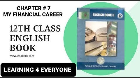 I.COM PART 2 MY FINANCIAL CAREER