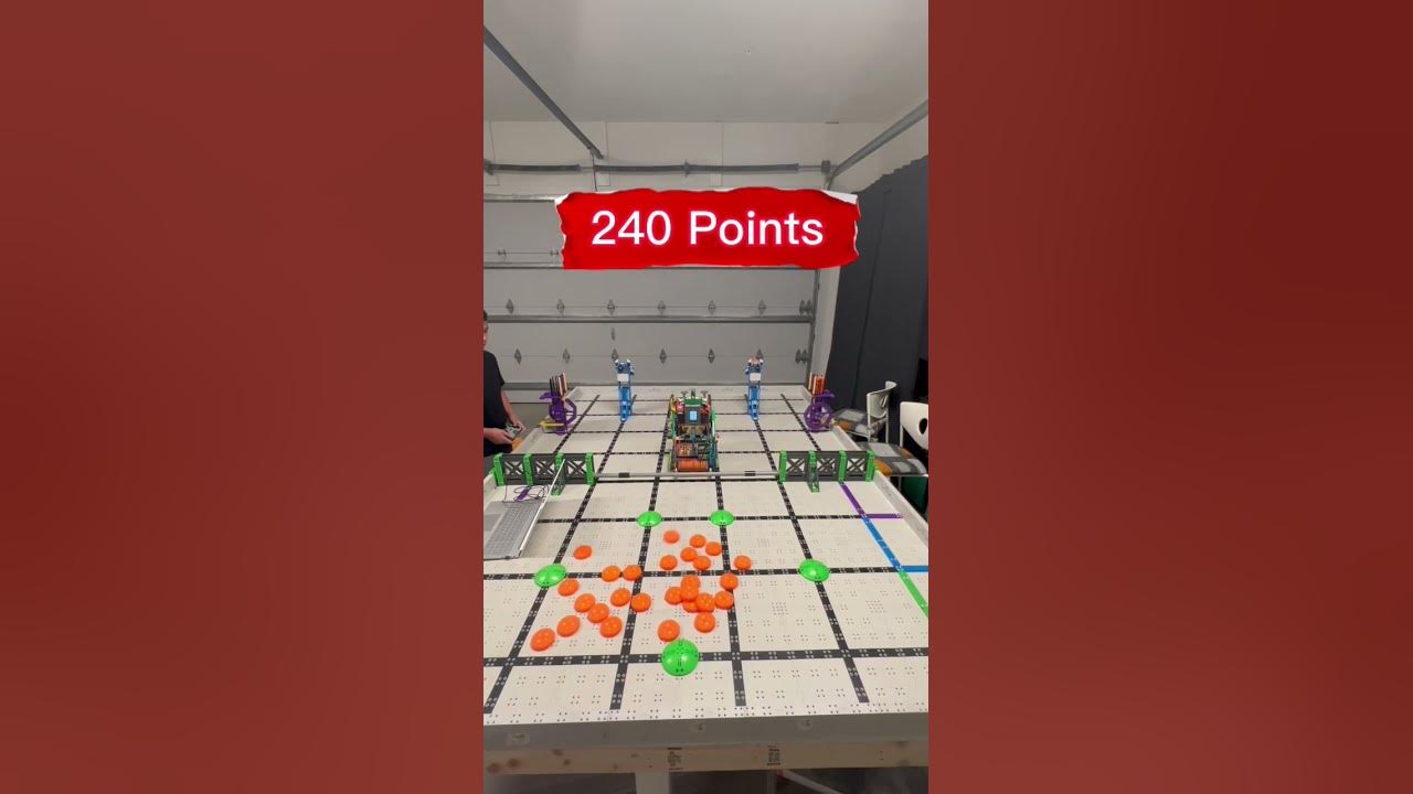 Another One More Point. VEX IQ Slapshot Driving Practice #STEM #