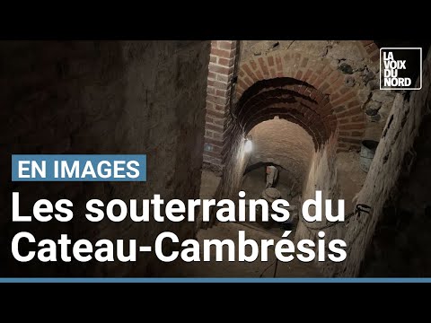 Plongée dans les souterrains du Cateau-Cambrésis