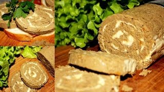 Печеночный рулет Печеночный рулет