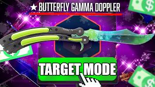 I WON BUTTERFLY GAMMA DOPPLER WITH TARGET MODE!! | Farmskins Promo Code 2025 | CS2 Case Opening