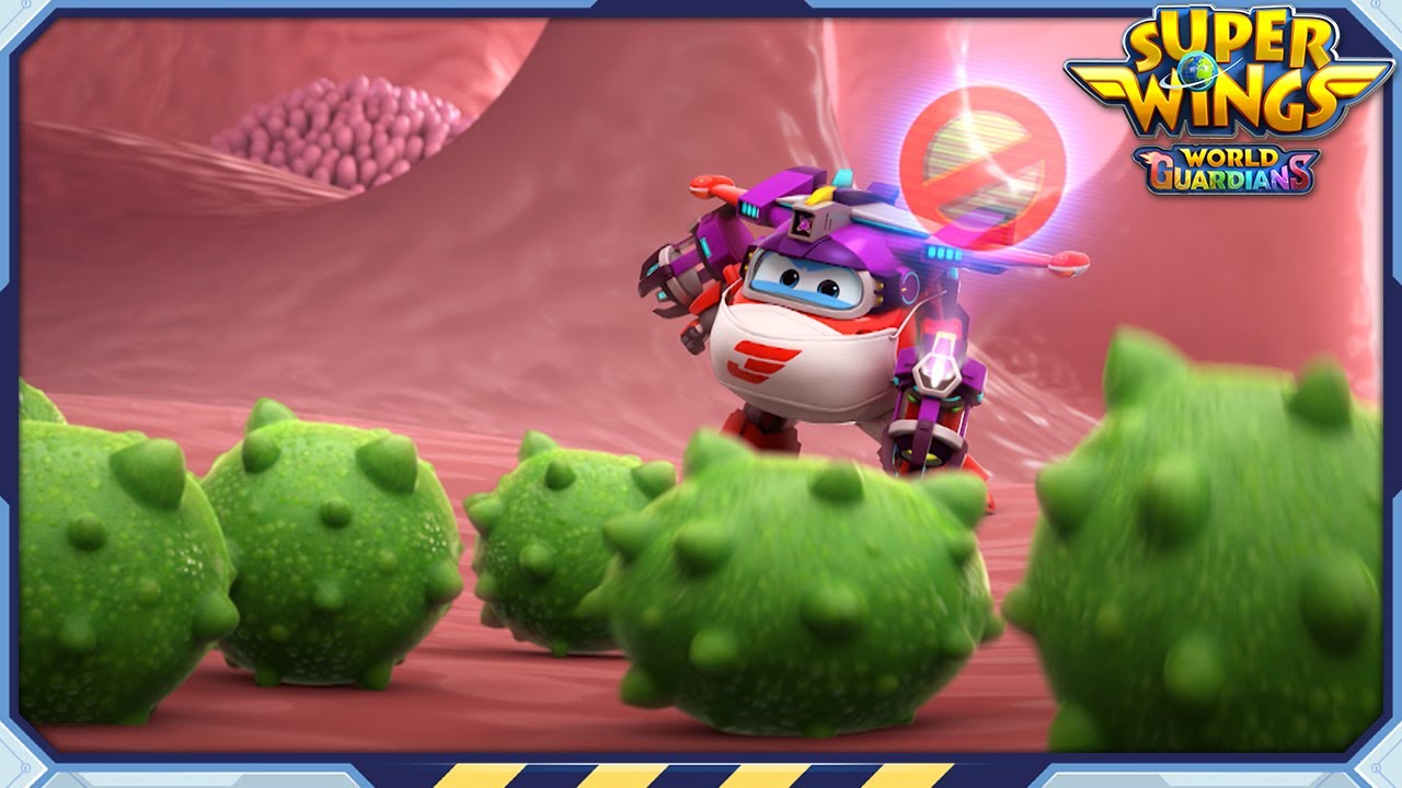 SUPERWINGS6 HL] Sick Day Save | Superwings World Guardians