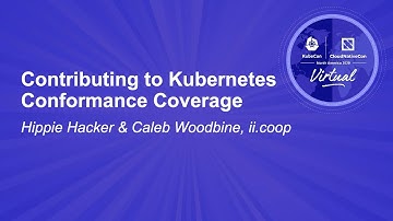 Contributing to Kubernetes Conformance Coverage - Hippie Hacker & Caleb Woodbine, ii.coop