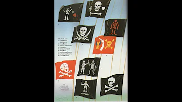 ¿Qué significa una bandera negra en los piratas?