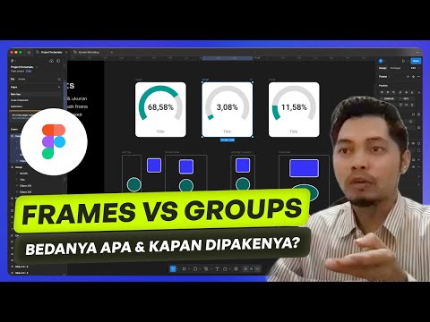 Frames vs Groups di Figma: Bedanya Apa & Kapan Harus Dipakai? | Belajar Figma dari Nol 2025