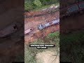 UK Canal Collapses Into Massive Sinkhole | Boats Trapped in Mud, 10 Rescued | Shropshire Emergency