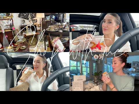Shop With Me! Antiques & Homegoods, What's in My YSL Bag, & Being the Most Consistent Person on YT.