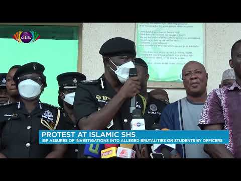 Protest at Islamic SHS: IGP assures of swift investigations into alleged brutalities of students