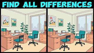 Find 3 Differences 🔍 Attention Test 🤓 Boost your skills 🧩 Round 213
