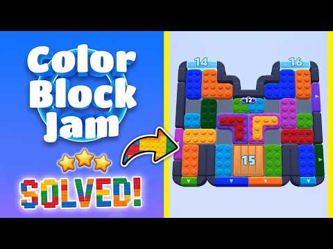 Color Block Jam - Level 1491 (1488) Walkthrough 🧩 | New Update Solution (Rollic Games) 📱