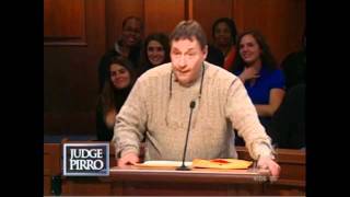 Charlie Sheen lookalike sues the funniest Defendant on Judge Pirro