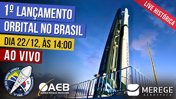 🔴 AO VIVO | Nova tentativa do 1º Lançamento Orbital no Brasil – Hanbit-Nano (Innospace)