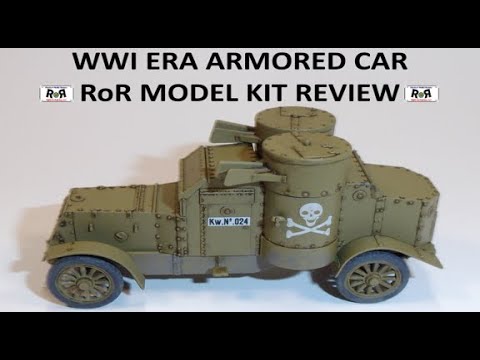 Master Box Models 1/72 British Armoured Car Austin Mk.IV WWI Era Vehicle Kit Master Box Models 1/72 British Armoured Car Austin Mk.IV WWI Era Vehicle Kit