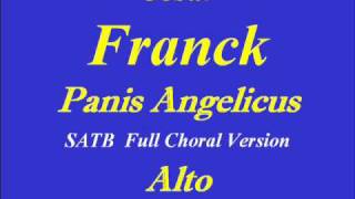 Alto-SATB-Panis Angelicus-Franck.wmv chords