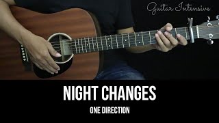 Night Changes - One Direction | EASY Guitar Tutorial with Chords / Lyrics screenshot 3