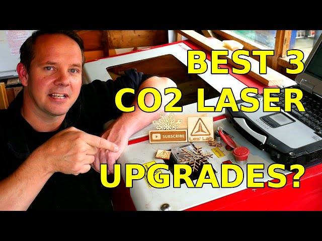 EASY Upgrades Make the K40 a BUDGET Laser Cutter BEAST! 🔥 