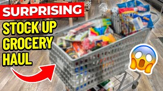 ULTIMATE FAMILY GROCERY HAUL Stock up and Restock at Smith's AND Aldi!